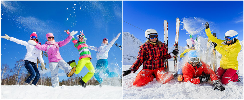 超人氣滑雪場體驗滑雪